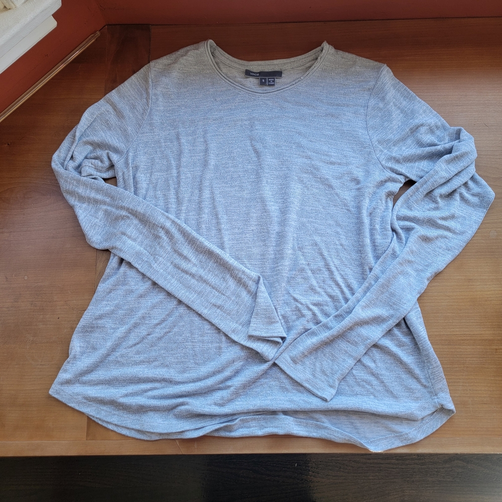 Vince Gray Long Sleeve Shirt